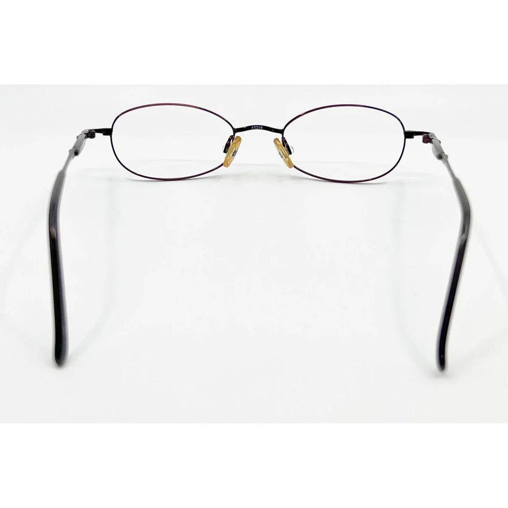 Cosmopolitan Eyeglass Frames Women Purple Witty Port Oval 47-19-140